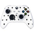 White and Black Hearts Xbox Series S Controller Skin